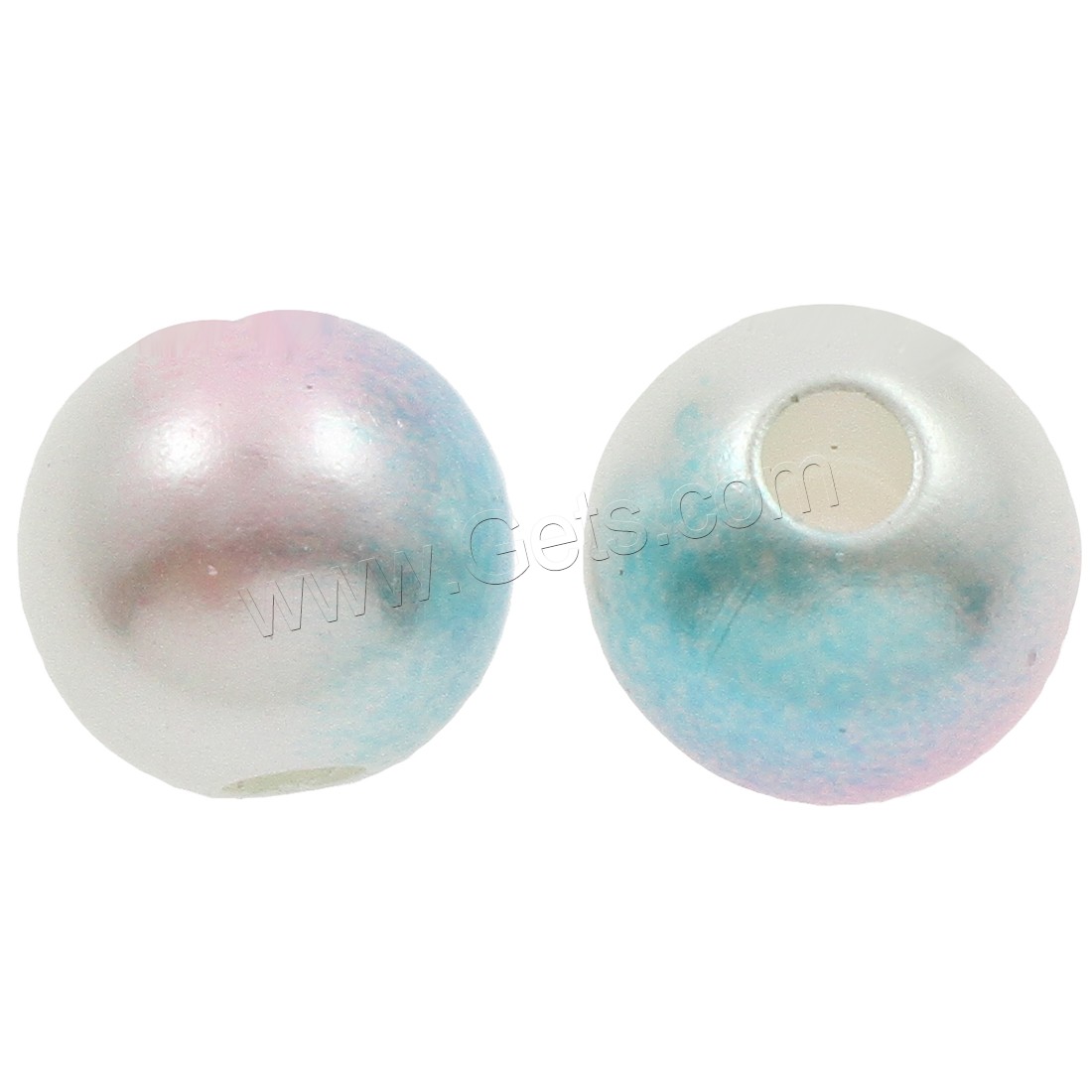 Acrylic Jewelry Beads, Round, different size for choice, Hole:Approx 2mm, Sold By Bag