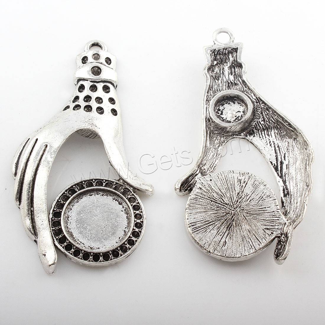 Zinc Alloy Jewelry Pendants, plated, more colors for choice, 33x65mm, Hole:Approx 3mm, Approx 31PCs/Bag, Sold By Bag