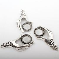 Zinc Alloy Jewelry Pendants, plated Approx 2mm, Approx 