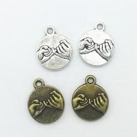 Zinc Alloy Jewelry Pendants, plated Approx 2mm 