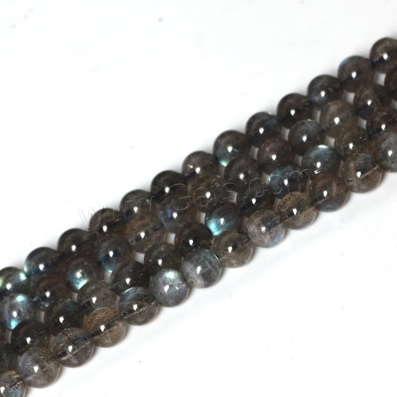 Natural Moonstone Beads, Round, polished, different size for choice, grey, Hole:Approx 1mm, Sold By Strand