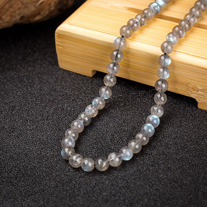 Natural Moonstone Beads, Round, polished, different size for choice, grey, Hole:Approx 1mm, Sold By Strand