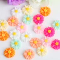 Accesorio del pelo de DIY que, resina, Flor, engomada de gota, diverso tamaño para la opción, más colores para la opción, 100PCs/Bolsa, Vendido por Bolsa