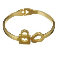 Bracelet en acier inoxydable, cadnas, pour femme, Or, 20mm Vendu par PC