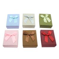 Cardboard Pendant Box, with Satin Ribbon, Rectangle 1200/Bag 