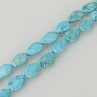 Howlite Beads, blue Approx 1.5mm Approx 15.5 Inch, Approx 