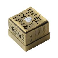 Zinc Alloy Incense Burner, plated, for home and office & durable & hollow 