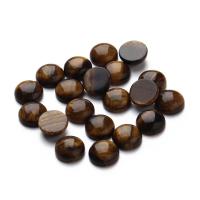 Tiger Eye Cabochon & flat back 