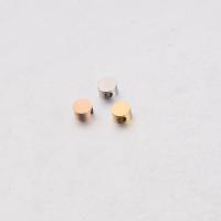 ステンレス製ビーズ, ステンレス, 楕円, 無色 穴:約 1.8mm, 10パソコン/バッグ, 売り手 バッグ