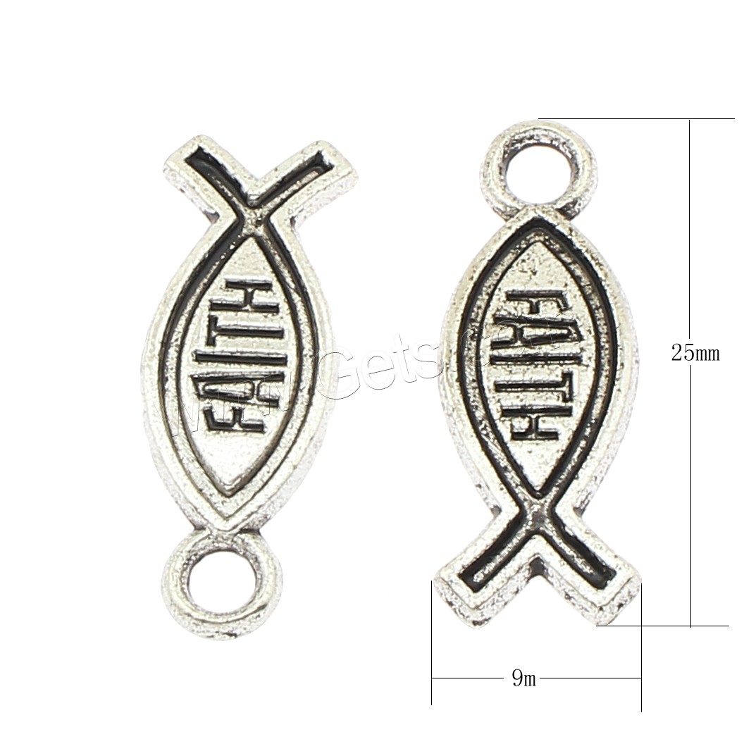 Zinc Alloy Jewelry Pendants, Fish, plated, large hole, more colors for choice, 9x25x2mm, Hole:Approx 3mm, Approx 416PCs/Bag, Sold By Bag