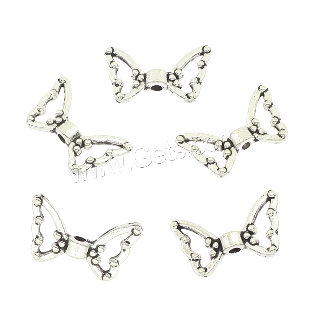 Colgantes Animales de Aleación de Zinc, Mariposa, chapado, más colores para la opción, 18x11x4mm, agujero:aproximado 2mm, aproximado 625PCs/Bolsa, Vendido por Bolsa