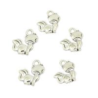 Zinc Alloy Animal Pendants, Fox, plated Approx 2mm, Approx 