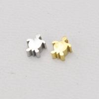 ステンレス製ビーズ, 304ステンレススチール, カメ, ファッションジュエリー, 無色 穴:約 1.8mm, 10パソコン/バッグ, 売り手 バッグ