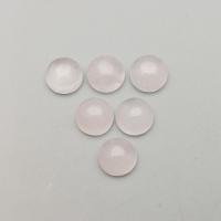 Cabujones de Gema, Piedras preciosas, pulido, diferentes materiales para la opción, 6mm, 10PCs/Bolsa, Vendido por Bolsa