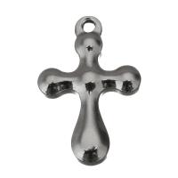 Stainless Steel Cross Pendants, original color Approx 1.5mm 