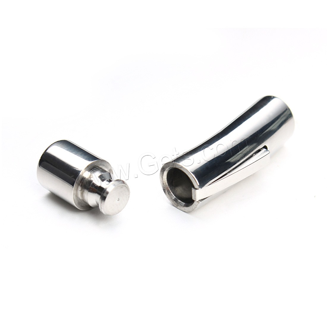 Round Stainless Steel Magnetic Clasp, different size for choice, Sold By PC