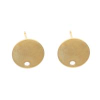 Clou de boucle d'oreille en acier inoxydable, Rond, plus de couleurs à choisir   Environ 1.7mm Vendu par sac