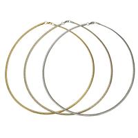 acier inoxydable collier, Placage, pour femme, plus de couleurs à choisir, 3mm Environ 17 pouce, Vendu par brin