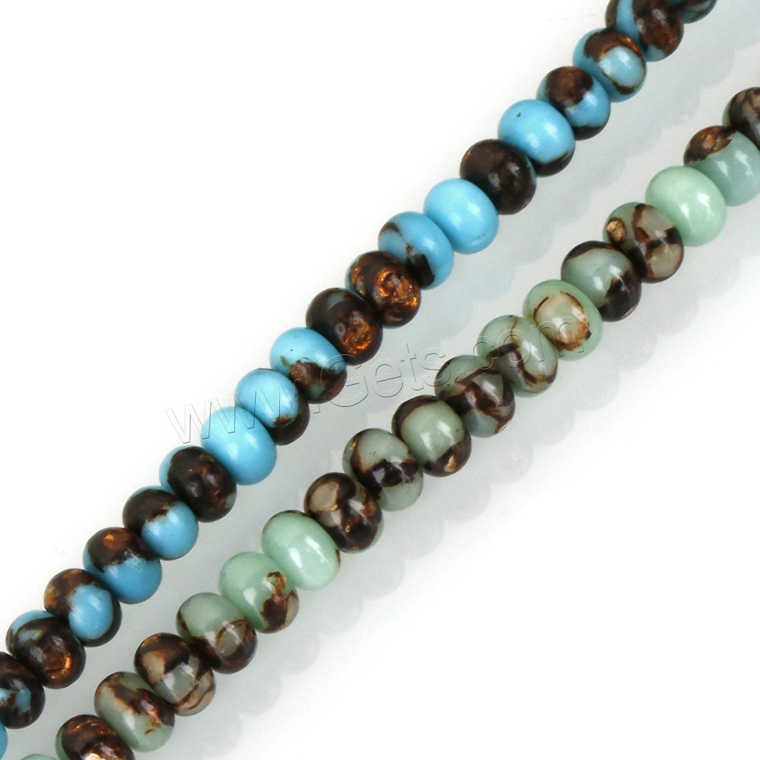 Golden Copper Gemstone Beads, Abacus, different size for choice, more colors for choice, Hole:Approx 1mm, Length:Approx 15.5 Inch, Approx 94PCs/Strand, Sold By Strand