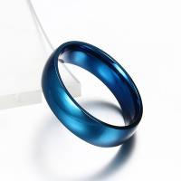 Fingerring Edelstahl-Mann, Edelstahl, plattiert, Modeschmuck & verschiedene Größen vorhanden & für den Menschen, keine, 7mm, Größe:6-13, verkauft von PC