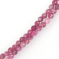 tourmaline goutte, tambour, naturel, rose Environ 1mm Environ 16 pouce, Environ Vendu par brin