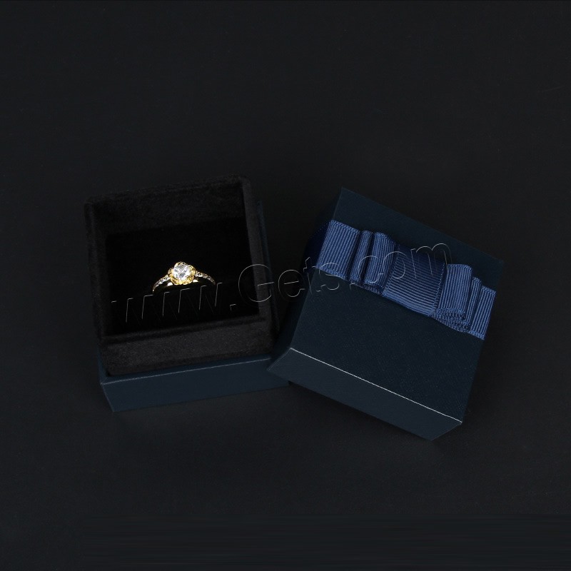 Paper Jewelry Display Box, with Velveteen, hardwearing & different styles for choice, more colors for choice, Sold By PC