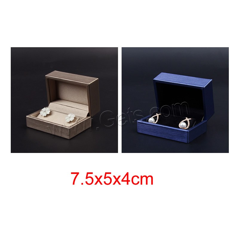 PU Leder Schmuck Display Box, Strapazierfähig & antistatisch & verschiedene Stile für Wahl, keine, verkauft von PC