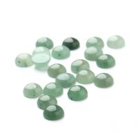 Green Aventurine Cabochon, time gem jewelry & flat back 