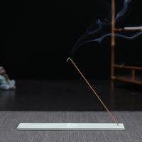 Buy Incense Holder and Burner in Bulk , Porcelain, half handmade, for home and office & durable, cyan 