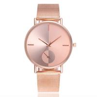 Reloj de Pulsera de mujeres, aleación de zinc, aleación de cinc hebilla, Esférico, chapado, para mujer, más colores para la opción, longitud:9.4 Inch, Vendido por UD