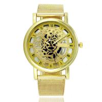 Women Wrist Watch, Zinc Alloy, zinc alloy pin buckle, plated, for woman .4 Inch 