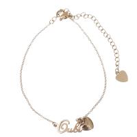 Bracelets en acier inoxydable bijoux, avec 3Inch chaînes de rallonge, coeur, Plaqué de couleur d'or rose, chaîne ovale & pour femme  1.5mm Environ 7 pouce, Vendu par brin