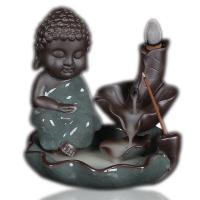 Incense Smoke Flow Backflow Holder Ceramic Incense Burner, Porcelain, for home and office & durable 