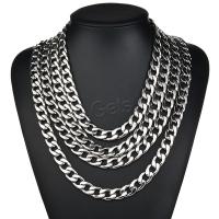 Stainless Steel Chain Necklace, Unisex 