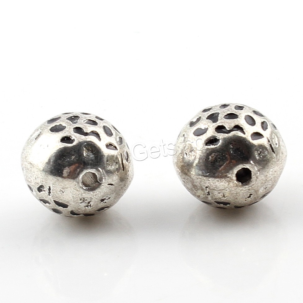 Zinc Alloy Jewelry Beads, plated, more colors for choice, 13x13x13mm, Hole:Approx 1mm, Approx 62PCs/Bag, Sold By Bag