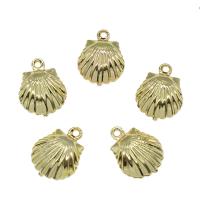 Brass Jewelry Pendants, Shell, plated Approx 1mm 