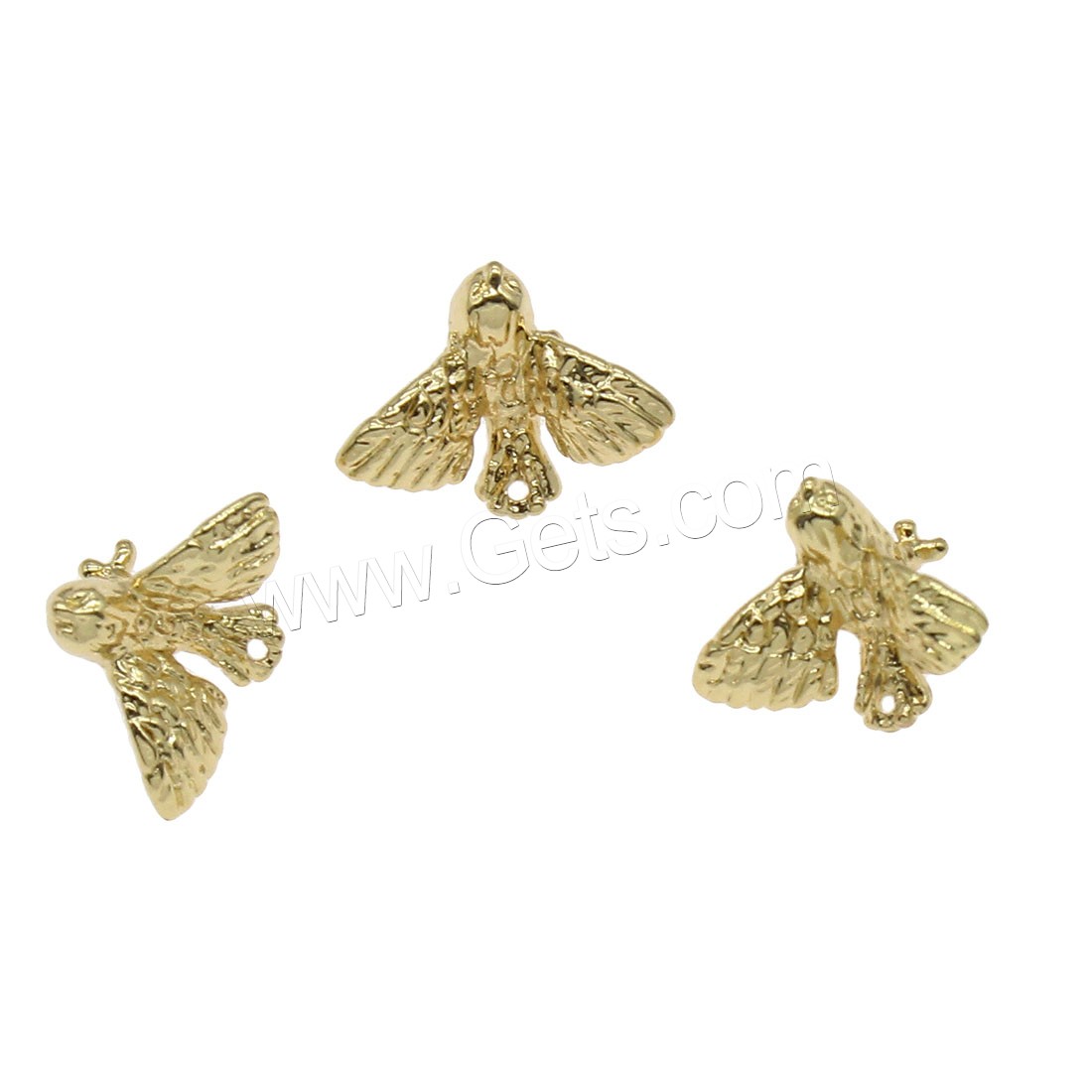 Animal Brass Pendants, Bird, plated, more colors for choice, 7x11mm, Hole:Approx 0.5mm, 70PCs/Bag, Sold By Bag