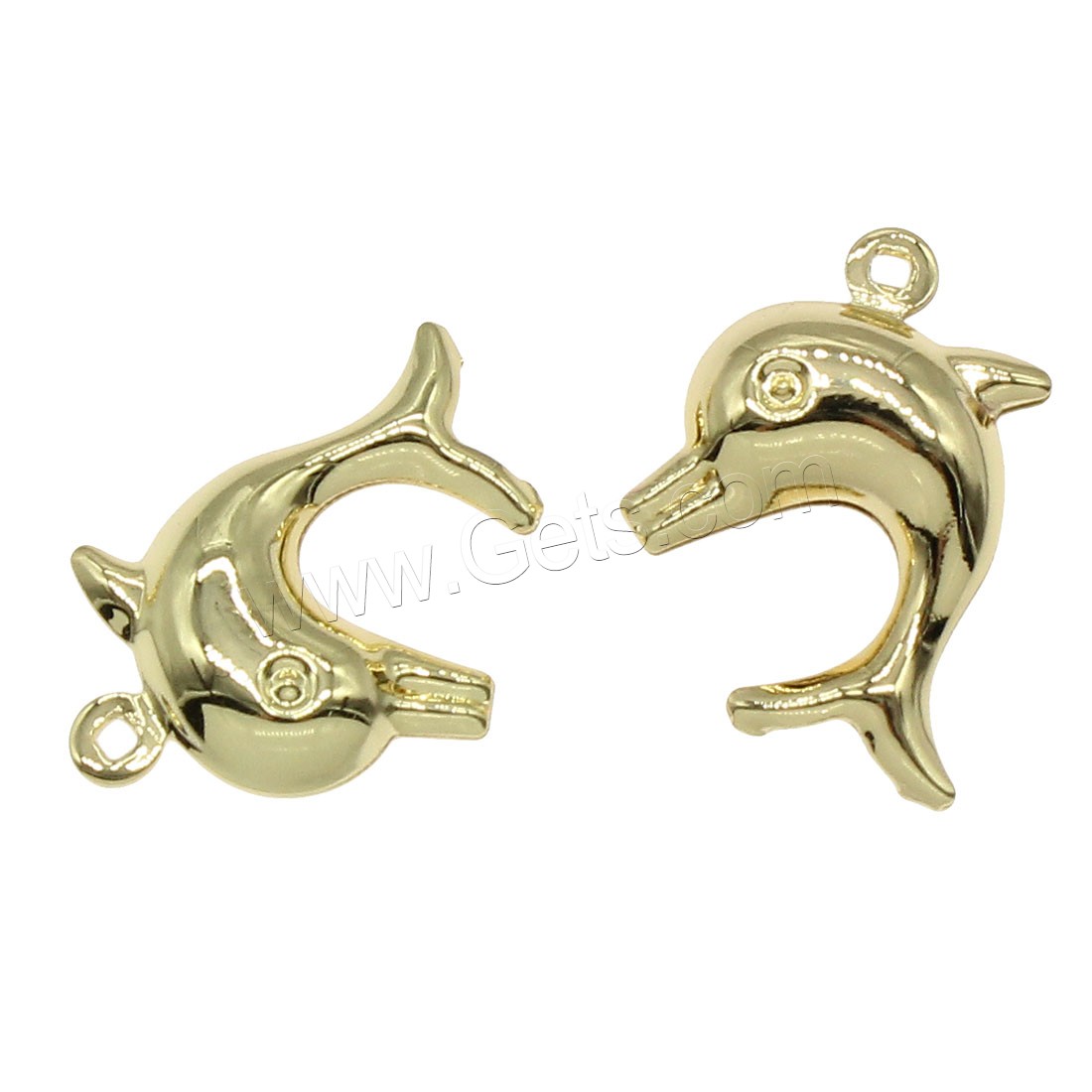 Animal Brass Pendants, Dolphin, plated, more colors for choice, 16x21mm, Hole:Approx 0.5mm, 50PCs/Bag, Sold By Bag