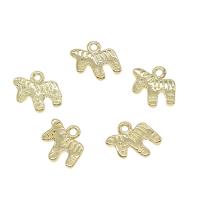 Animal Brass Pendants, Unicorn, plated Approx 0.6mm 