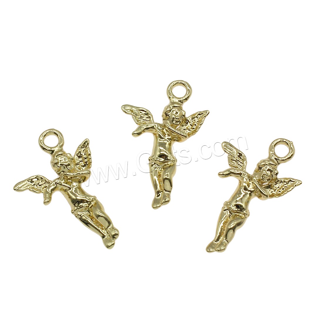 Brass Jewelry Pendants, Angel, plated, more colors for choice, 18x26mm, Hole:Approx 1.4mm, 50PCs/Bag, Sold By Bag