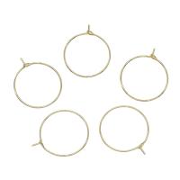 Brass Lever Back Earring Component, plated 