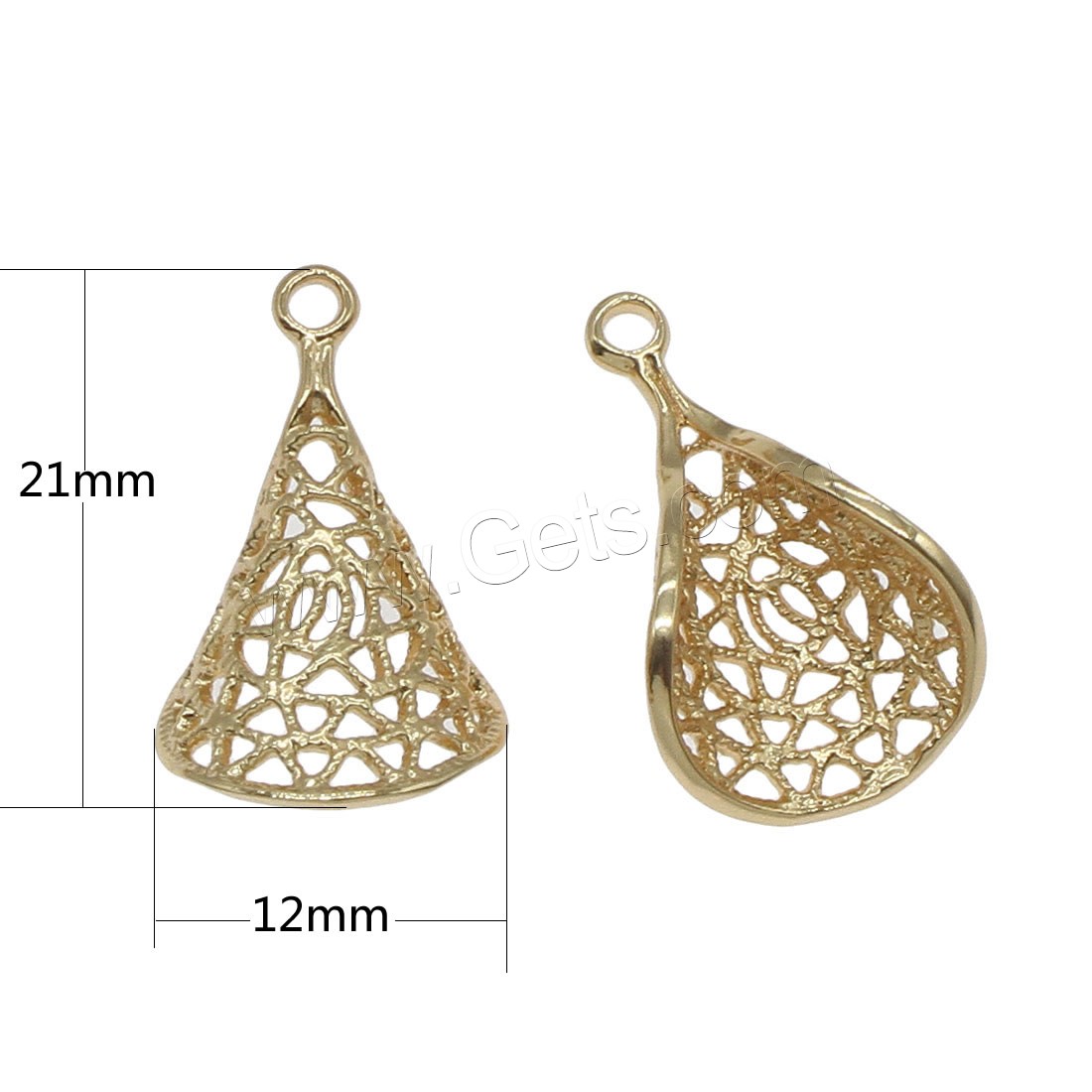 Brass Jewelry Pendants, plated, hollow, more colors for choice, 12x21mm, Hole:Approx 1mm, 100PCs/Bag, Sold By Bag