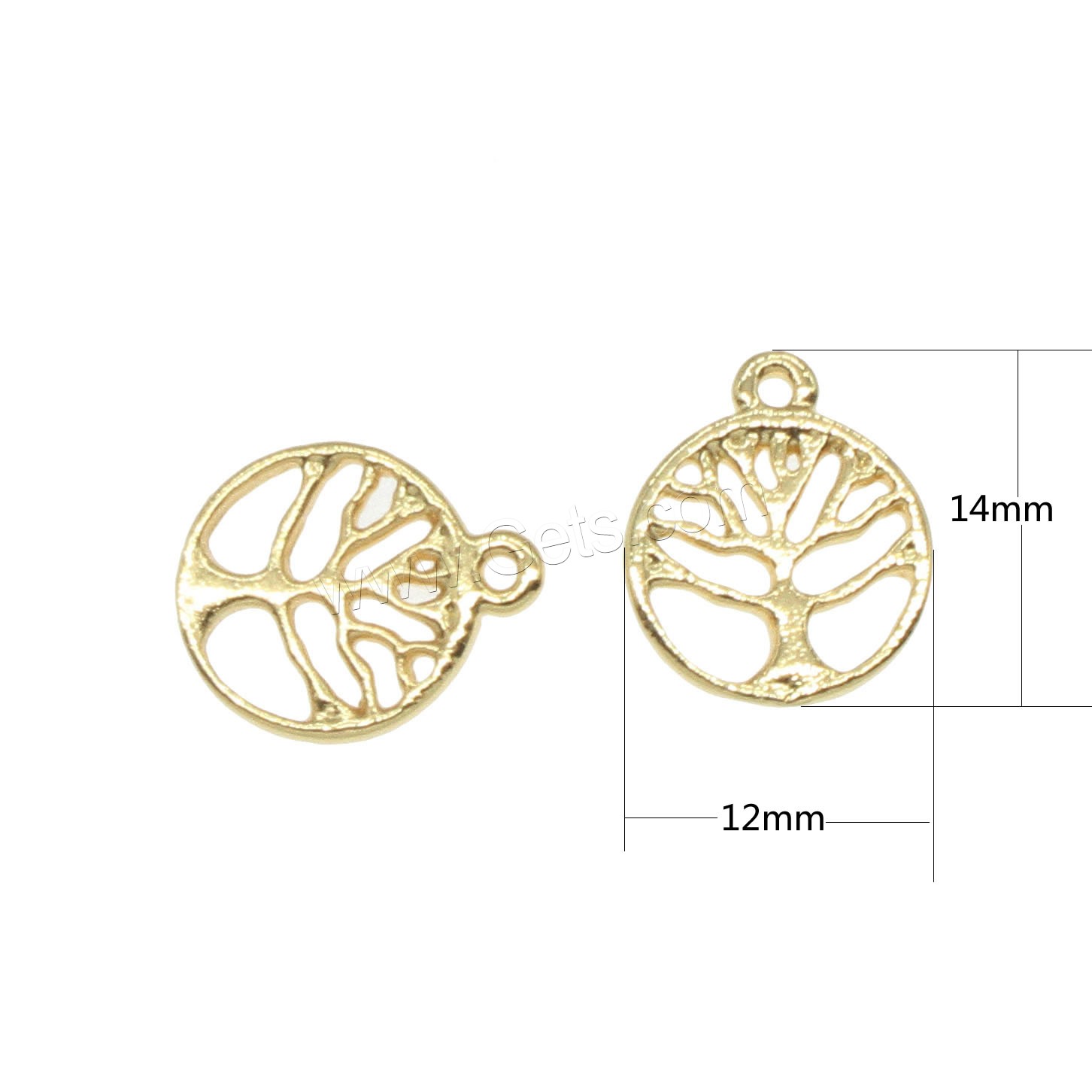 Brass Jewelry Pendants, plated, hollow, more colors for choice, 12x14mm, Hole:Approx 1mm, 100PCs/Bag, Sold By Bag