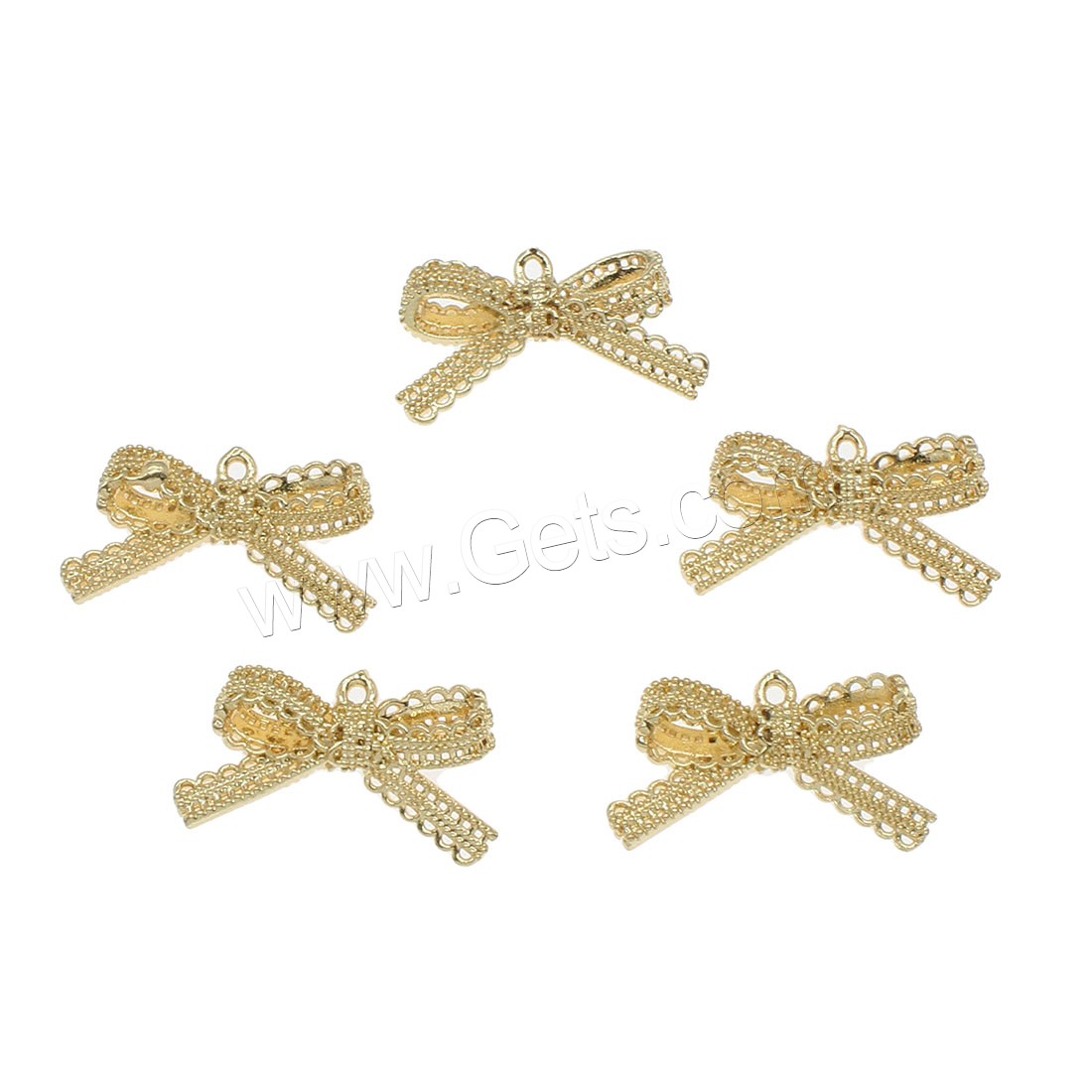 Brass Jewelry Pendants, Bowknot, plated, more colors for choice, 22x12mm, Hole:Approx 0.5mm, 50PCs/Bag, Sold By Bag