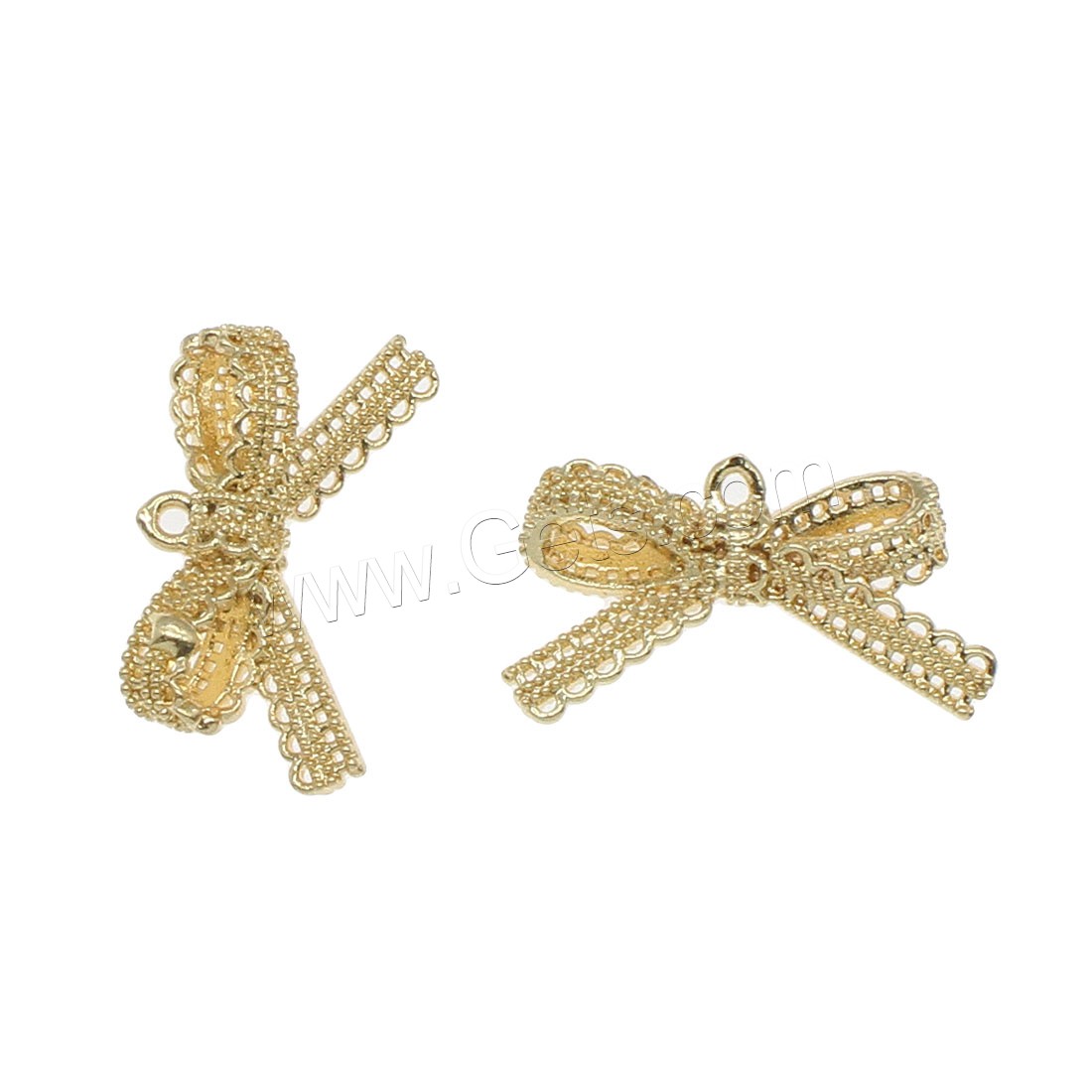 Brass Jewelry Pendants, Bowknot, plated, more colors for choice, 22x12mm, Hole:Approx 0.5mm, 50PCs/Bag, Sold By Bag