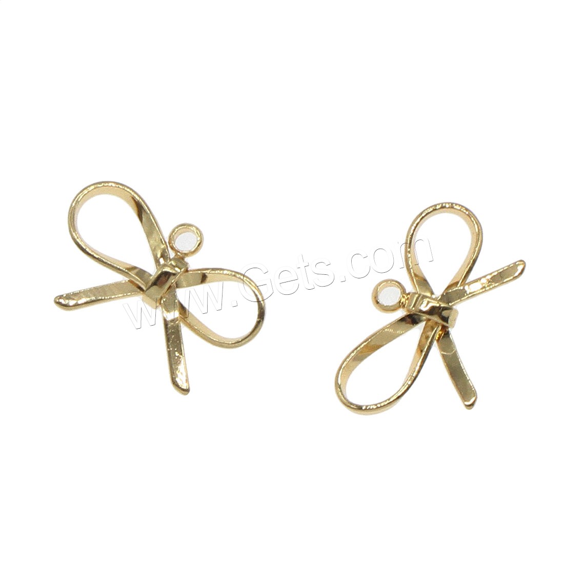 Hollow Brass Pendants, Bowknot, plated, more colors for choice, 10x15mm, Hole:Approx 0.5mm, 150PCs/Bag, Sold By Bag