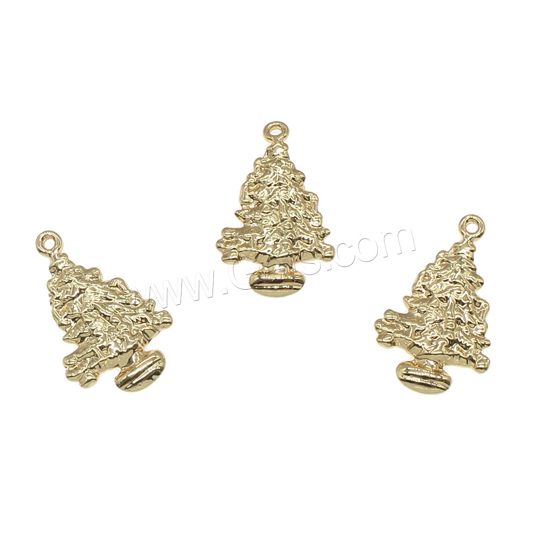 Brass Jewelry Pendants, Tree, plated, more colors for choice, 17x10mm, Hole:Approx 0.5mm, 50PCs/Bag, Sold By Bag