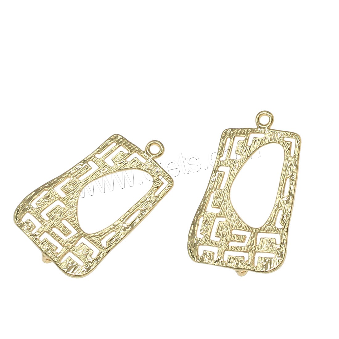 Brass Jewelry Pendants, plated, hollow, more colors for choice, 16x27mm, Hole:Approx 1mm, 30PCs/Bag, Sold By Bag