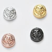 亜鉛合金動物ビーズ, 亜鉛合金, ライオン, DIY, 無色 穴:約 1.5mm, 約 100パソコン/ロト, 売り手 ロト