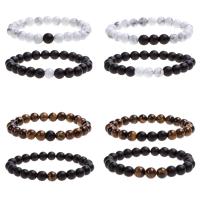 Gemstone Bracelet, Unisex & anti-fatigue 8mm Approx 7.09 Inch 